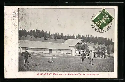 AK Gorgier, La Grand-Vy, Montagne du Creux-du-Van