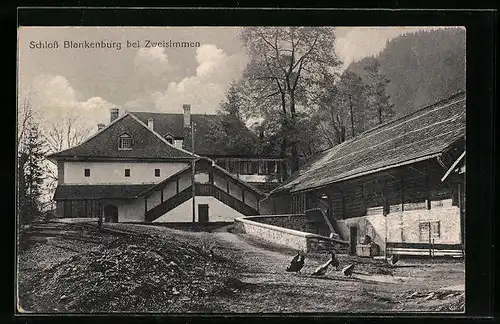 AK Zweisimmen, Schloss Blankenburg