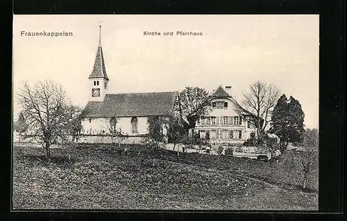 AK Frauenkappelen, Kirche und Pfarrhaus