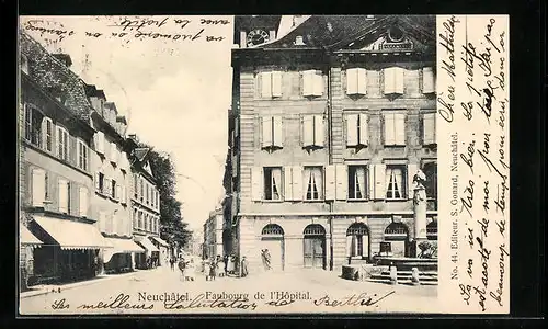 AK Neuchâtel, Faubourg de l`Hôpital