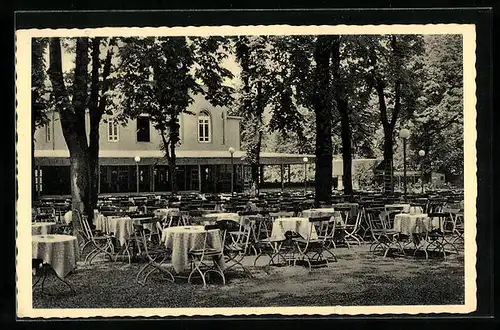 AK Heilbronn a. N., Stadtgarten-Gaststätte