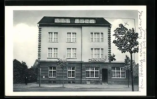 AK Heilbronn a. N., Blick zum Hotel Reichshof