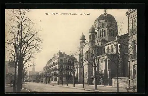 AK Dijon, Boulevard Carnot, Synagogue