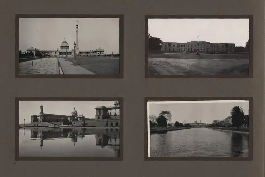 Fotoalbum mit 96 Fotos Neu-Delhi, Ansicht Neu-Delhi, Rotes Fort, Strassenbahn, Rashtrapati Bhavan, Shri Laxmi Narayan 10
