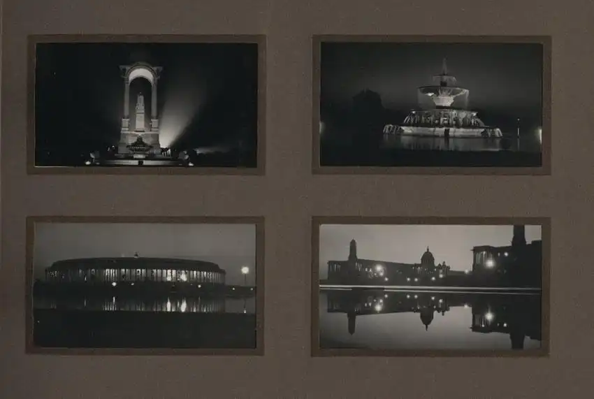Fotoalbum mit 96 Fotos Neu-Delhi, Ansicht Neu-Delhi, Rotes Fort, Strassenbahn, Rashtrapati Bhavan, Shri Laxmi Narayan 13