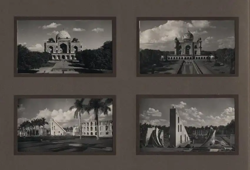 Fotoalbum mit 96 Fotos Neu-Delhi, Ansicht Neu-Delhi, Rotes Fort, Strassenbahn, Rashtrapati Bhavan, Shri Laxmi Narayan 14