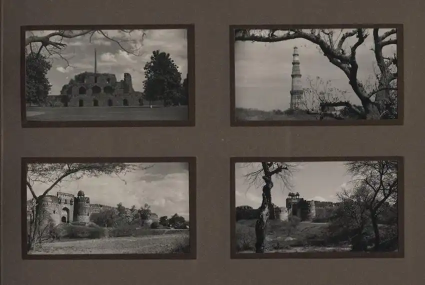 Fotoalbum mit 96 Fotos Neu-Delhi, Ansicht Neu-Delhi, Rotes Fort, Strassenbahn, Rashtrapati Bhavan, Shri Laxmi Narayan 15