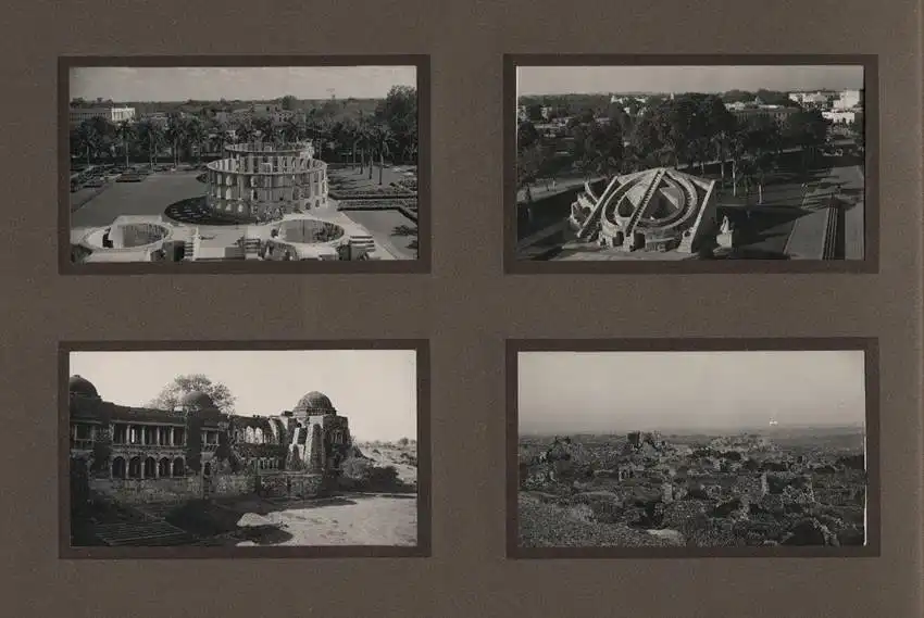 Fotoalbum mit 96 Fotos Neu-Delhi, Ansicht Neu-Delhi, Rotes Fort, Strassenbahn, Rashtrapati Bhavan, Shri Laxmi Narayan 16