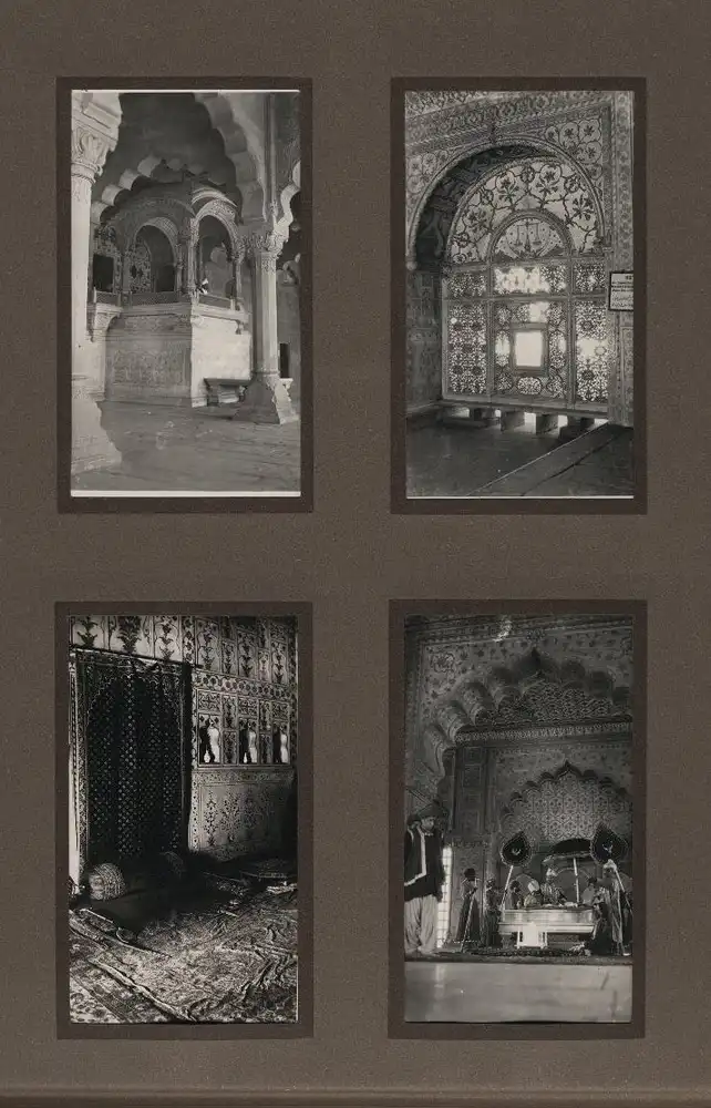 Fotoalbum mit 96 Fotos Neu-Delhi, Ansicht Neu-Delhi, Rotes Fort, Strassenbahn, Rashtrapati Bhavan, Shri Laxmi Narayan 18
