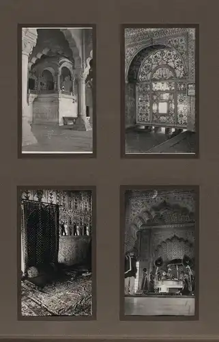 Fotoalbum mit 96 Fotos Neu-Delhi, Ansicht Neu-Delhi, Rotes Fort, Strassenbahn, Rashtrapati Bhavan, Shri Laxmi Narayan