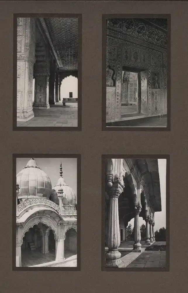 Fotoalbum mit 96 Fotos Neu-Delhi, Ansicht Neu-Delhi, Rotes Fort, Strassenbahn, Rashtrapati Bhavan, Shri Laxmi Narayan 19
