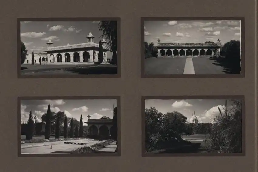 Fotoalbum mit 96 Fotos Neu-Delhi, Ansicht Neu-Delhi, Rotes Fort, Strassenbahn, Rashtrapati Bhavan, Shri Laxmi Narayan 2