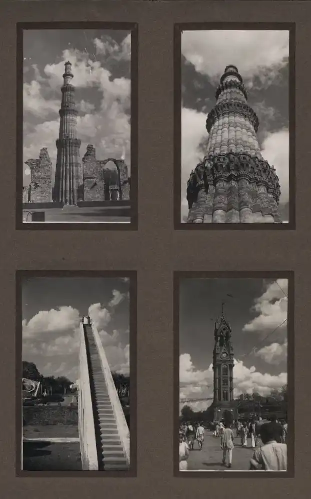 Fotoalbum mit 96 Fotos Neu-Delhi, Ansicht Neu-Delhi, Rotes Fort, Strassenbahn, Rashtrapati Bhavan, Shri Laxmi Narayan 21