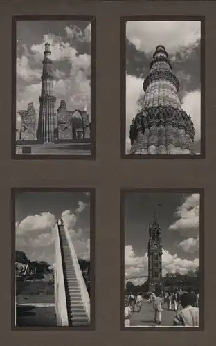 Fotoalbum mit 96 Fotos Neu-Delhi, Ansicht Neu-Delhi, Rotes Fort, Strassenbahn, Rashtrapati Bhavan, Shri Laxmi Narayan