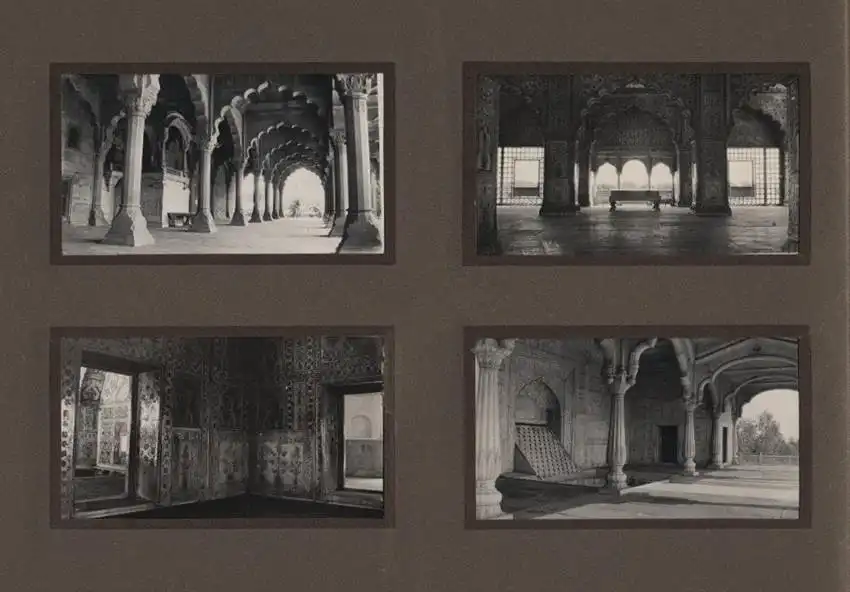 Fotoalbum mit 96 Fotos Neu-Delhi, Ansicht Neu-Delhi, Rotes Fort, Strassenbahn, Rashtrapati Bhavan, Shri Laxmi Narayan 4