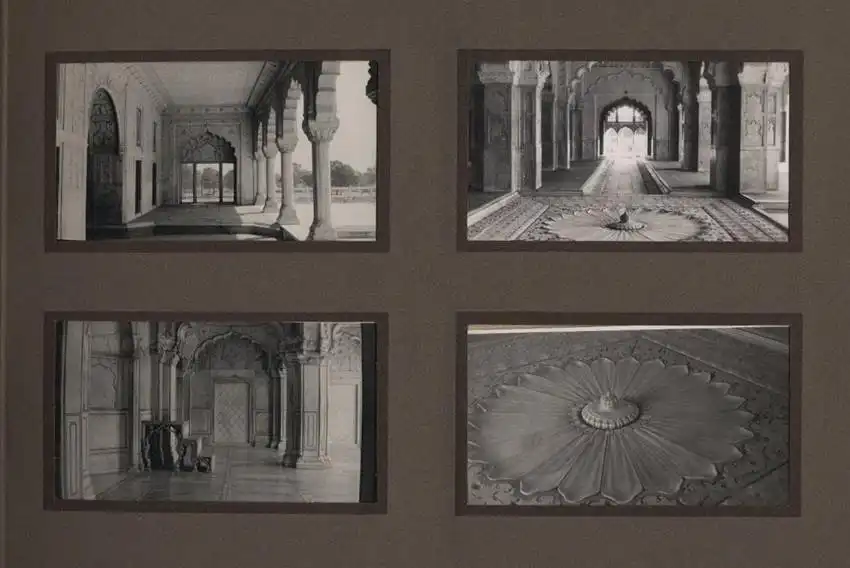Fotoalbum mit 96 Fotos Neu-Delhi, Ansicht Neu-Delhi, Rotes Fort, Strassenbahn, Rashtrapati Bhavan, Shri Laxmi Narayan 5
