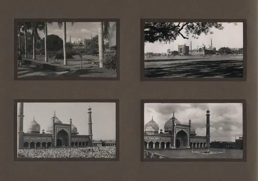Fotoalbum mit 96 Fotos Neu-Delhi, Ansicht Neu-Delhi, Rotes Fort, Strassenbahn, Rashtrapati Bhavan, Shri Laxmi Narayan 6
