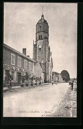 AK Bagé-le-Chatel, Eglise