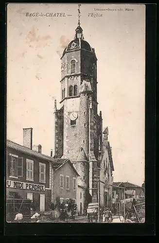 AK Bagé-le-Chatel, L`Eglise