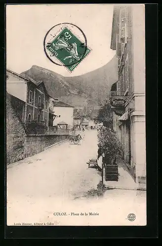 AK Culoz, Place de la Mairie