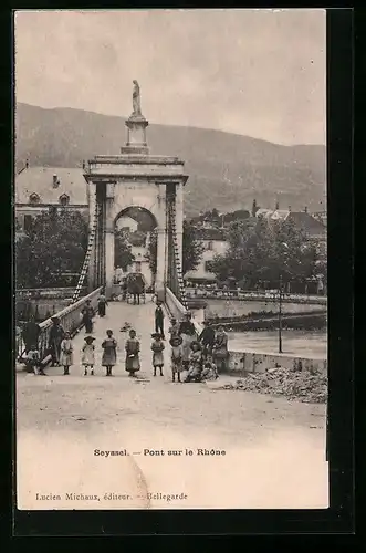 AK Seyssel, Pont sur le Rhône