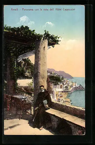 AK Amalfi, Panorama con la vista dell` Hotel Cappuccini