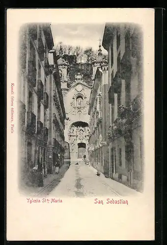 AK San Sebastian, Yglesia St. Maria