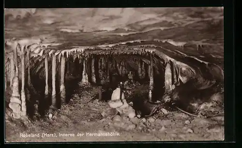 AK Rübeland (Harz), Inneres der Hermannshöhle