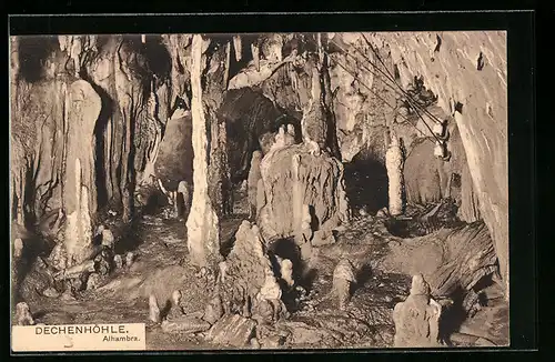 AK Alhambra in der Dechenhöhle