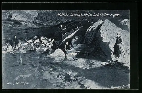 AK Uftrungen, Höhle Heimkehle, am Seeauge