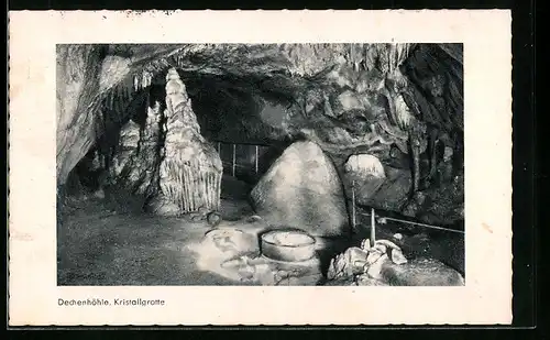 AK Dechenhöhle, Kristallgrotte