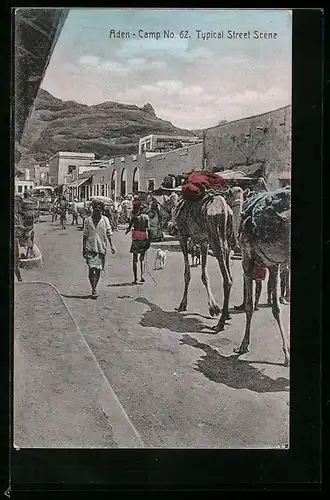 AK Aden, Camp No. 62, Typical Street Scene