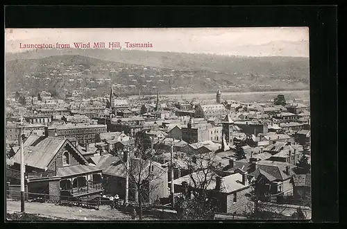 AK Launceston, Panorama from Wind Mill Hill