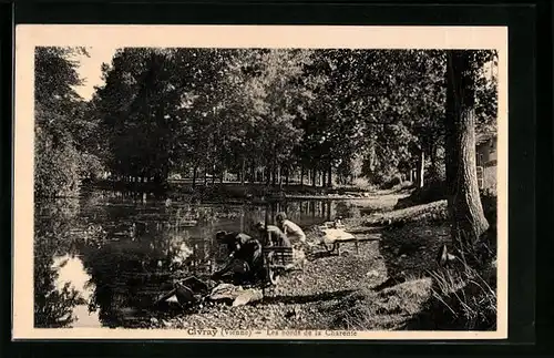 AK Civray, Les bords de la Charente