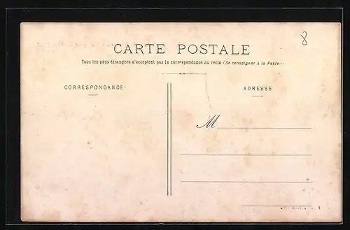 AK Montmorillon, Vue prise du Pont-Neuf