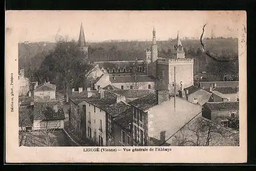 AK Ligugé, Vue generale de l`Abbaye