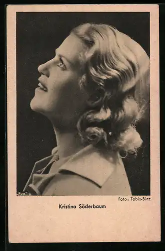 AK Schauspielerin Kristina Söderbaum im Profil