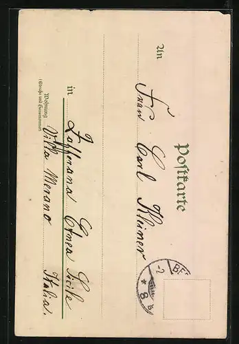 Lithographie Berlin, Unter den Linden, Ecke Friedrichstrasse