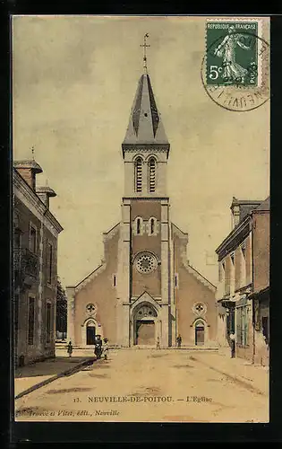 AK Neuville-de-Poitou, L`Eglise