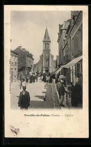 AK Neuville-de-Poitou, L`Eglise