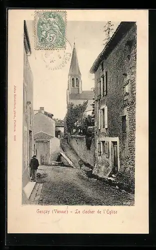 AK Gencay, Le clocher de l`Eglise