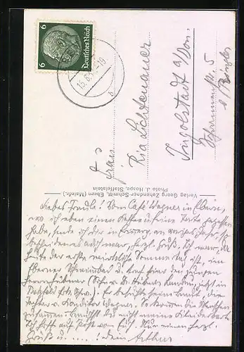 AK Ebern, Ortspartie am Rathaus