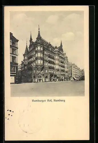 AK Hamburg, Hotel Hamburger Hof