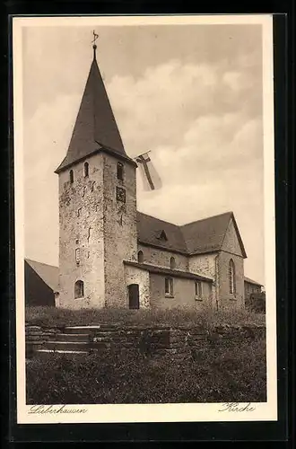 AK Lieberhausen, Partie an der Kirche