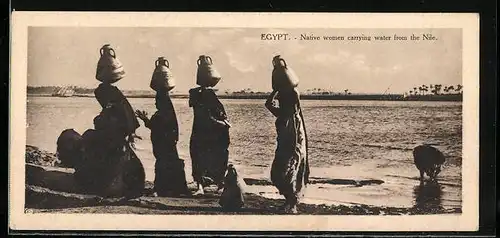 Mini-AK Egypt, Native women carrying water from the Nile