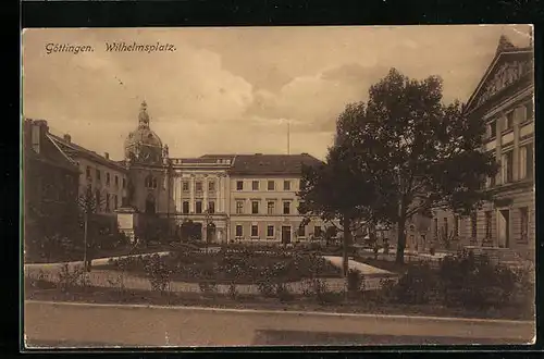 AK Göttingen, Partie am Wilhelmsplatz