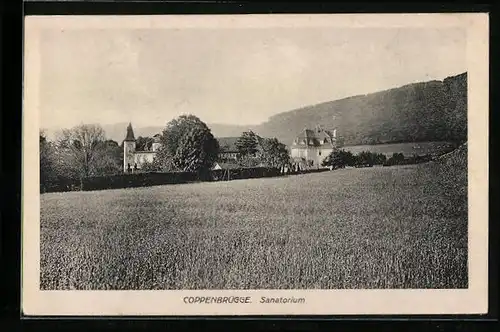 AK Coppenbrügge, Ansicht vom Sanatorium