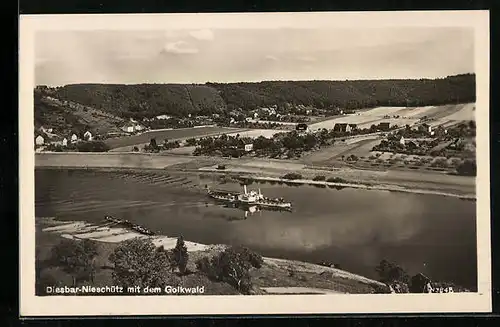 AK Diesbar-Nieschütz, Gesamtansicht mit Golkwald