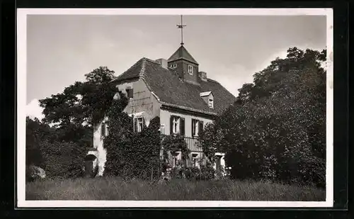 AK Golk, Ansicht Forsthaus Golk