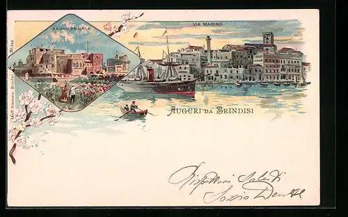 Lithographie Brindisi, Bagno Penale, Via Marino